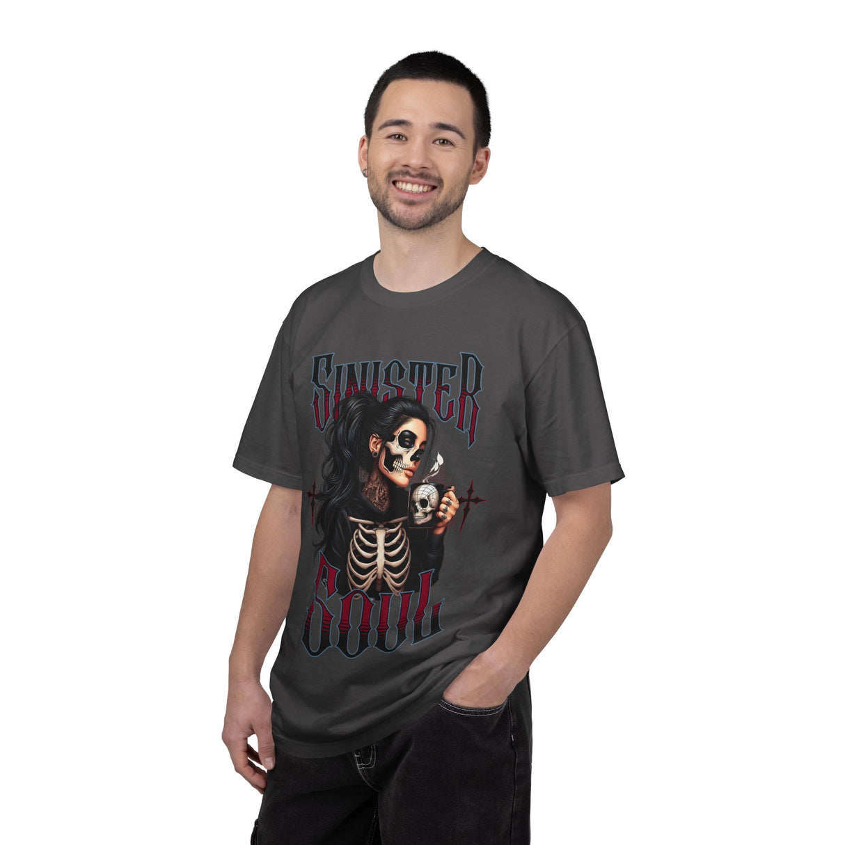 Sinister Soul skeleton girl skull tee | T-Shirt