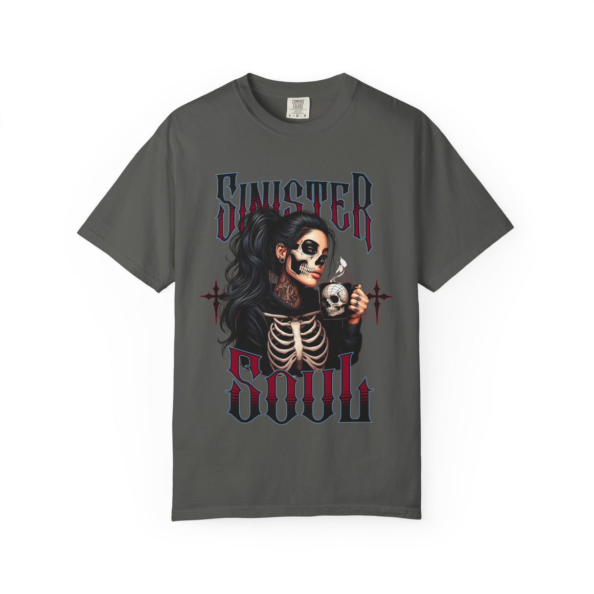Sinister Soul skeleton girl skull tee | T-Shirt