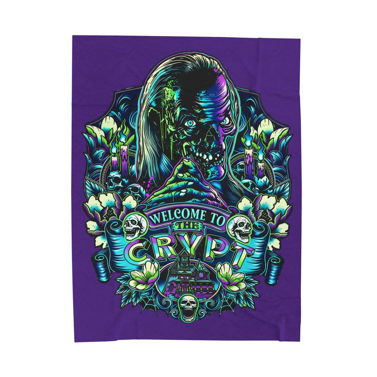 Tales of the Crypts Velveteen Plush Blanket