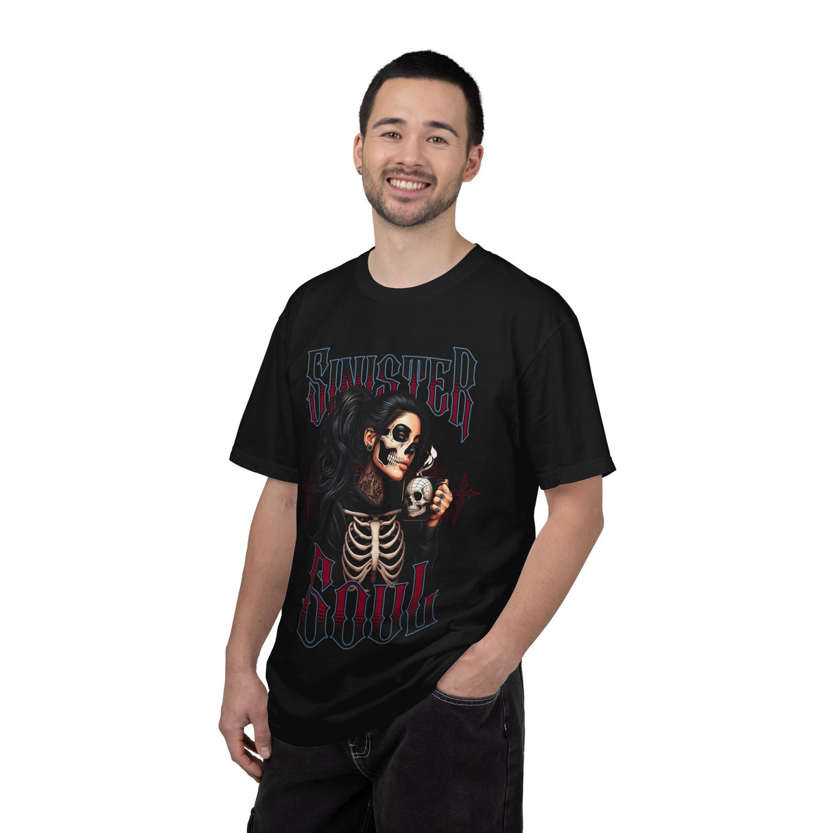 Sinister Soul skeleton girl skull tee | T-Shirt