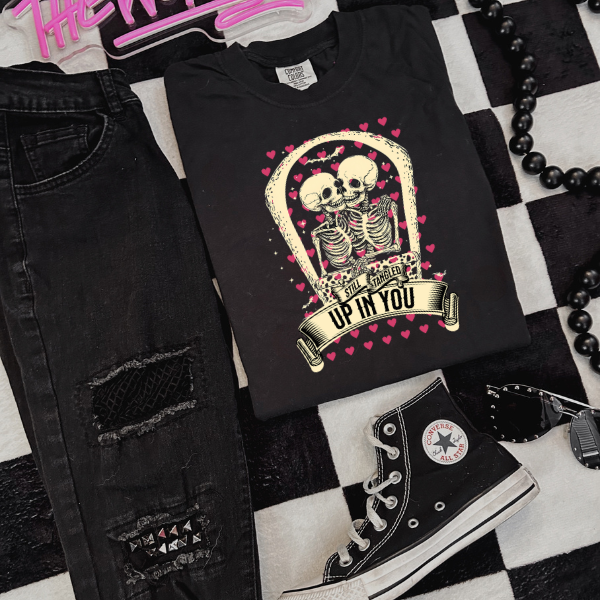 Still Tangled Up in You T-Shirt, Sweatshirt, or Hoodie | Goth, Grunge Women's Tops