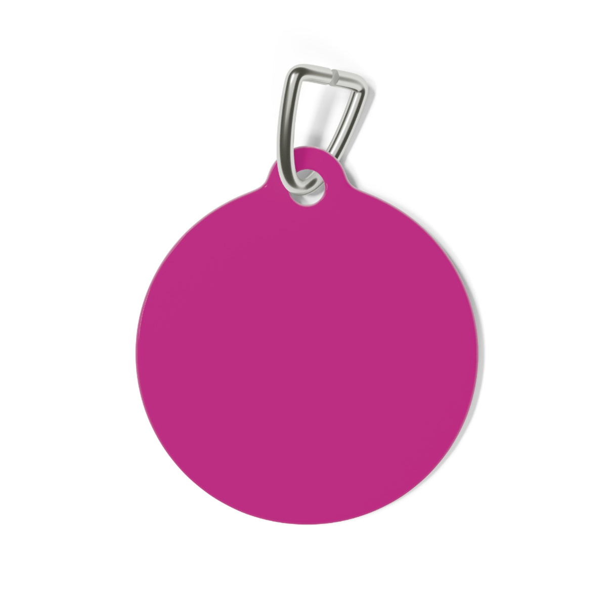 *HOT PINK*Feral as Fuck Pet Tag - Unique Dog & Cat ID Tag