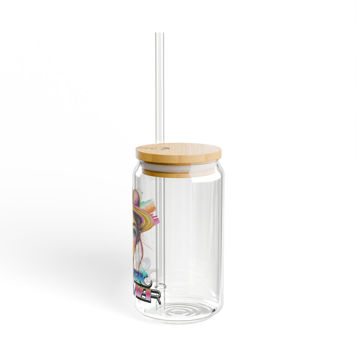 COSMIC DREAMER - Sipper Glass - 16oz with Tattoo-Inspired Design