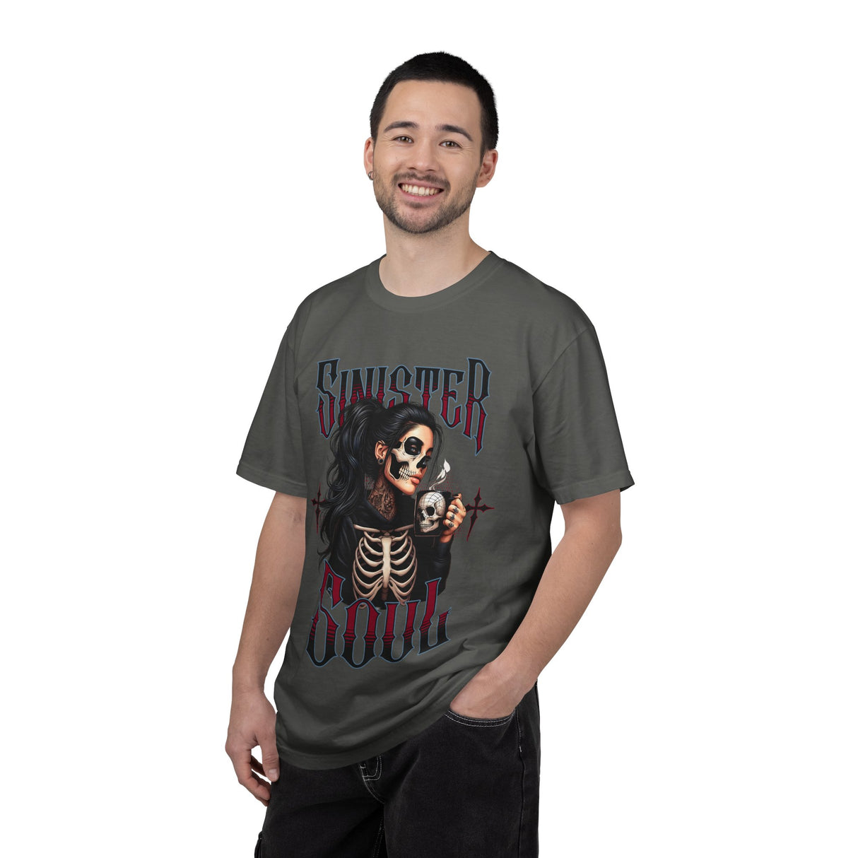 Sinister Soul skeleton girl skull tee | T-Shirt