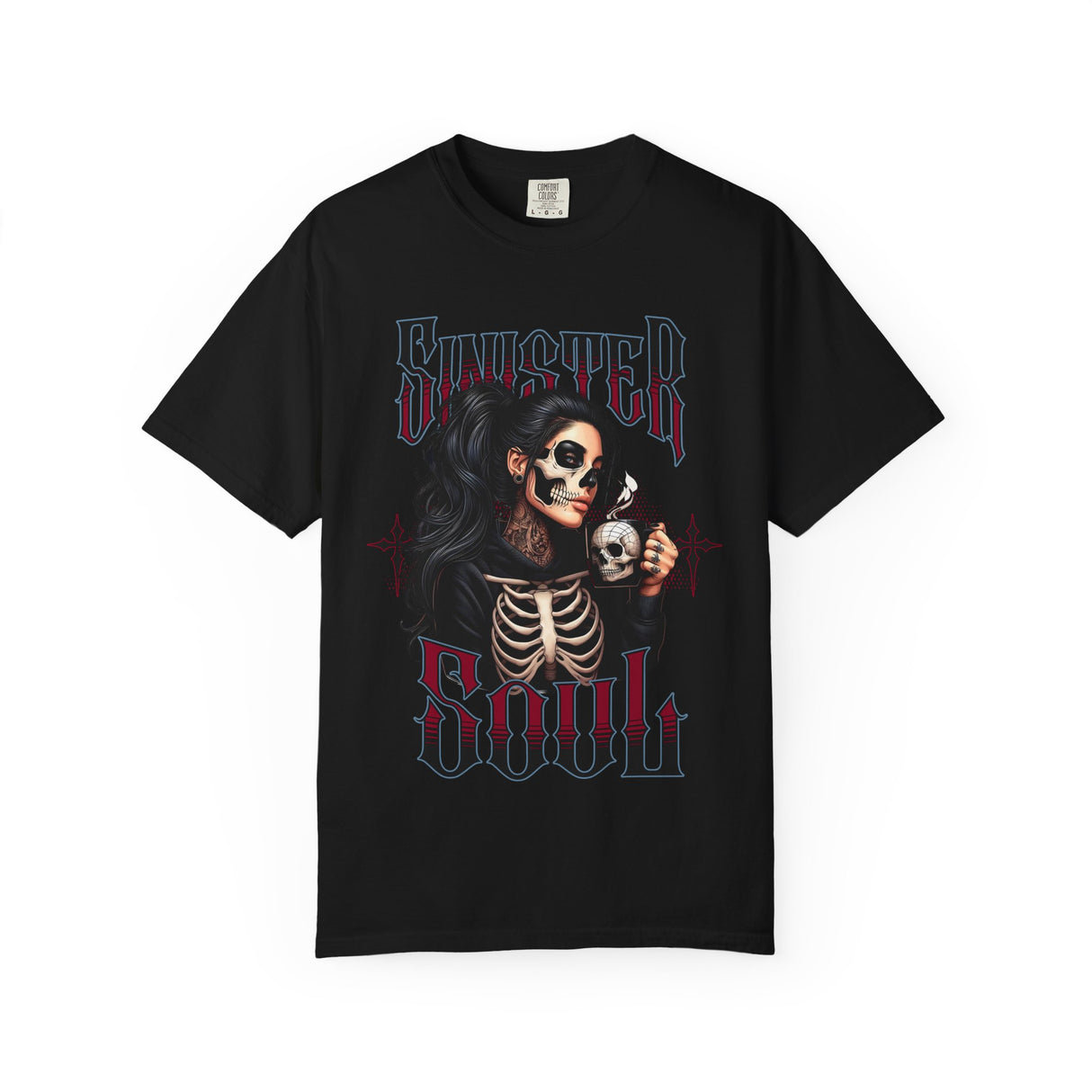 Sinister Soul skeleton girl skull tee | T-Shirt