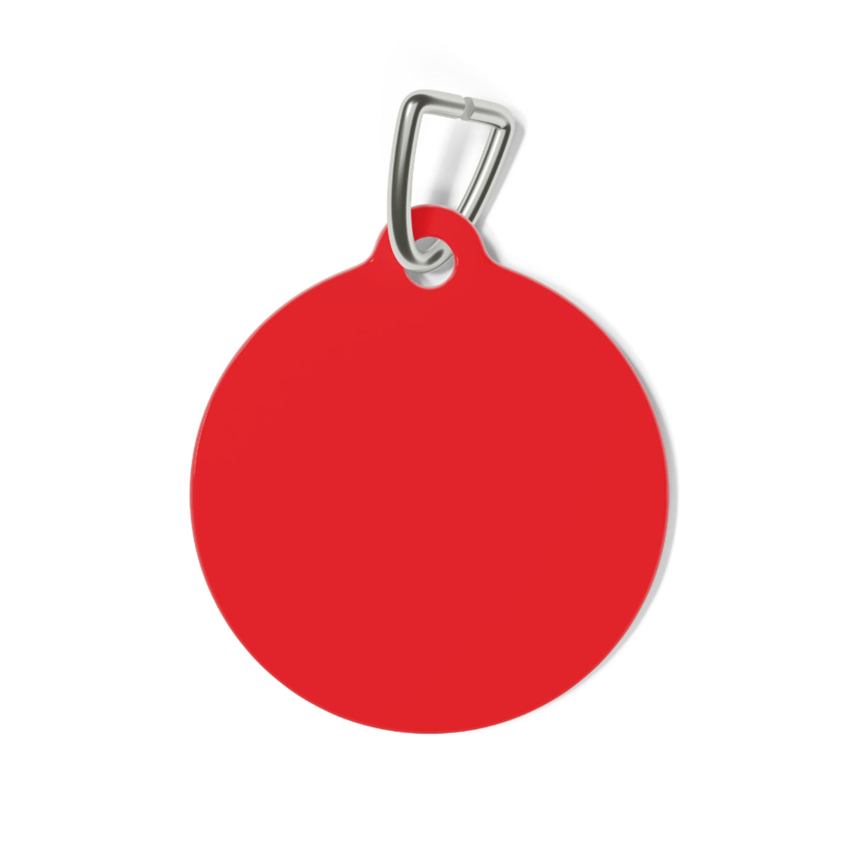 *RED* Feral as Fuck Pet Tag - Unique Dog & Cat ID Tag