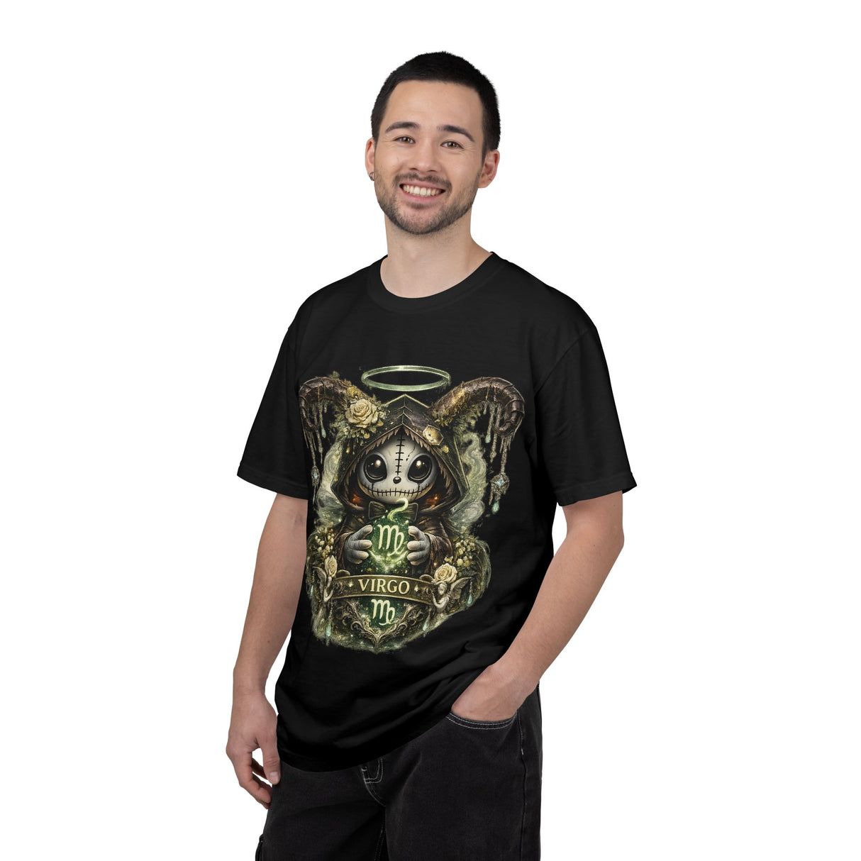Virgo Grim Reaper Zodiac Tee | Virgo T-shirt, Astrology Sign Graphic
