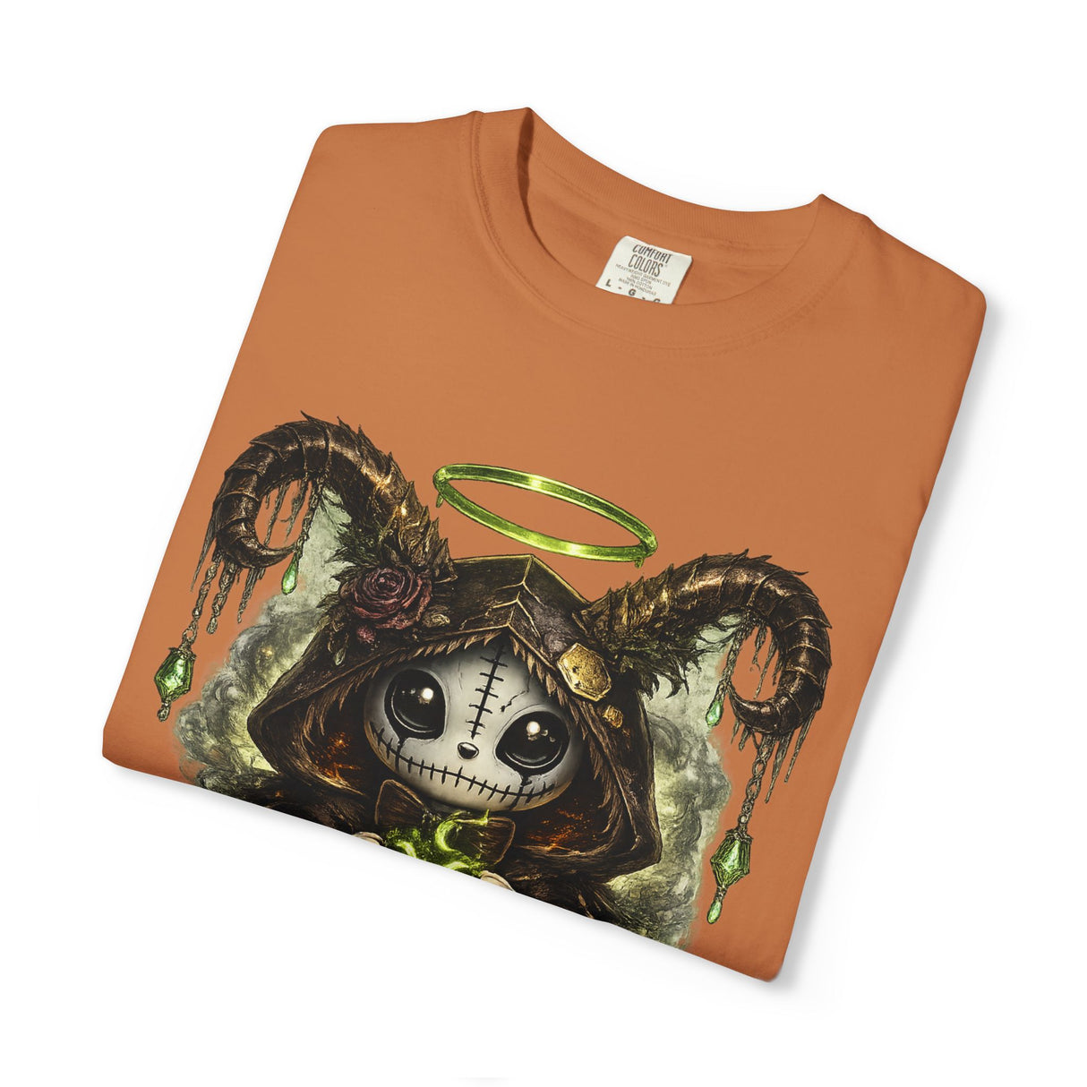 Taurus Ram Headdress Skull T-shirt | Zodiac Astrology Graphic Tee