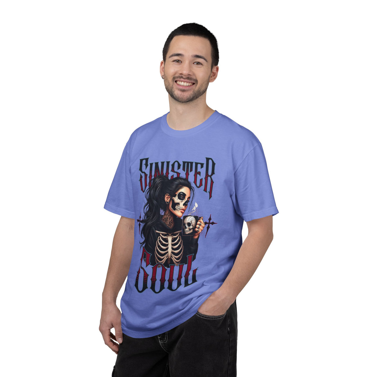 Sinister Soul skeleton girl skull tee | T-Shirt