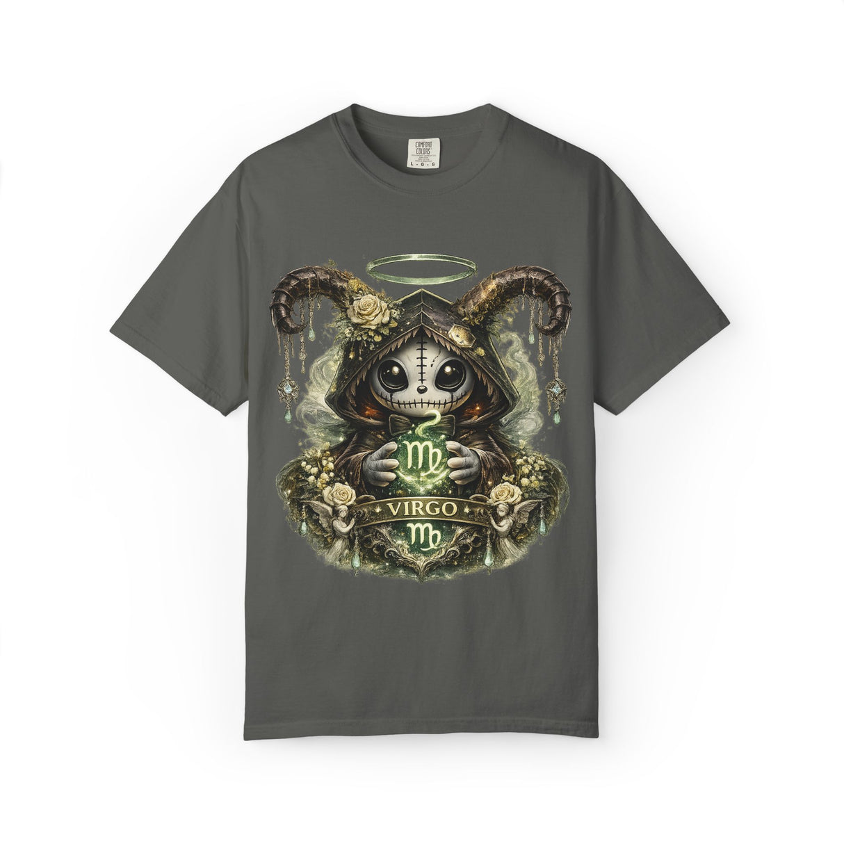 Virgo Grim Reaper Zodiac Tee | Virgo T-shirt, Astrology Sign Graphic