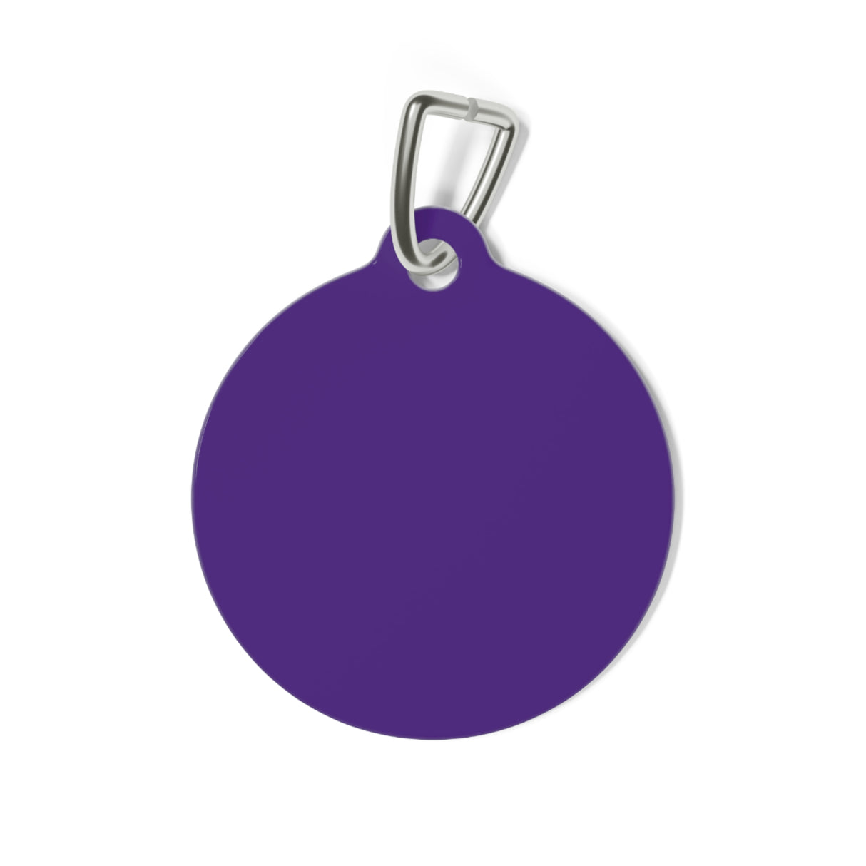 *PURPLE*I'm Going to Hell On a Full Scholarship Pet Tag - Unique Dog & Cat ID Tag