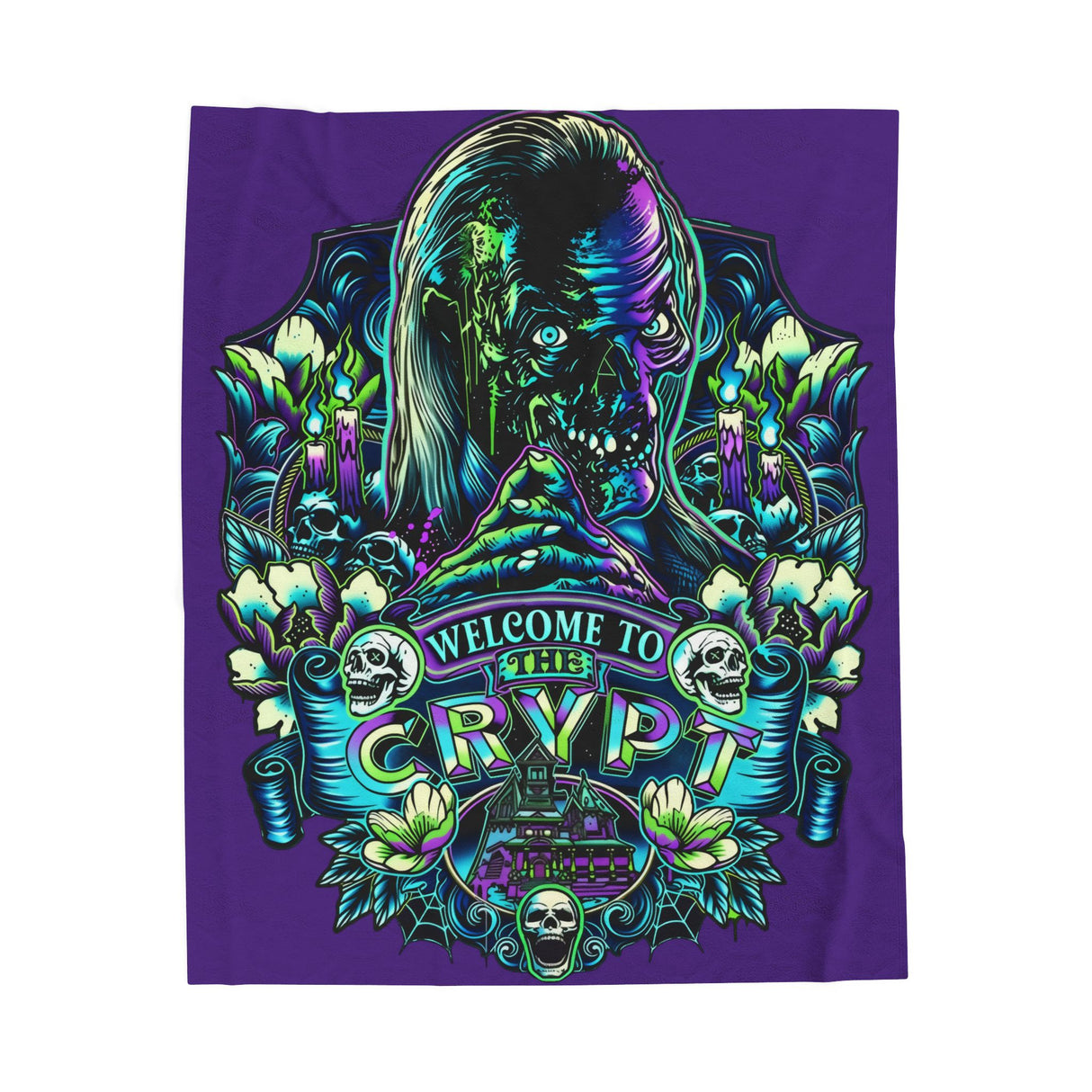 Tales of the Crypts Velveteen Plush Blanket