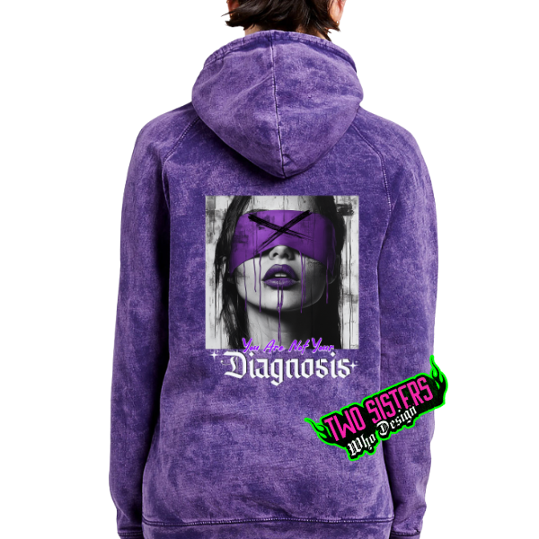 ***BUY INDIVIDUALLY******EXCLUSIVE***You Are Not Your Diagnosis Vintage Purple Hoodie or Vintage TShirt OR PURPLE SWEATPANTS