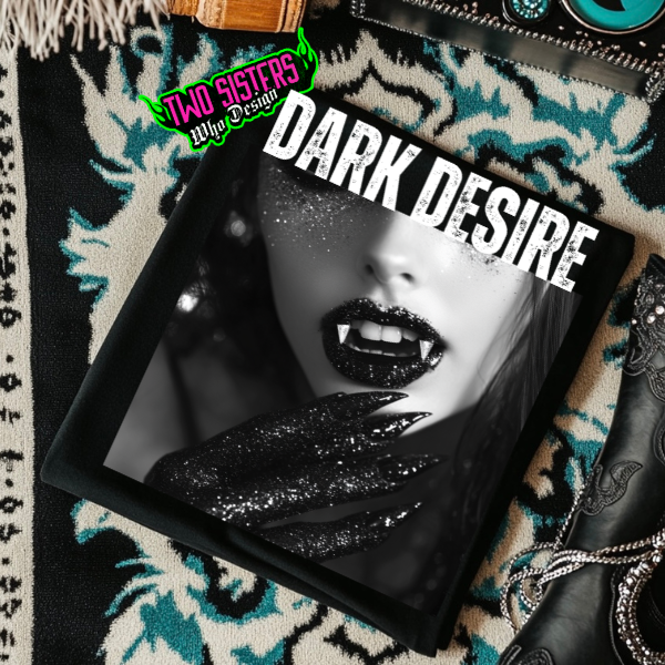 Dark Desire: Female Vampire Black TShirt or Black Sweatshirt