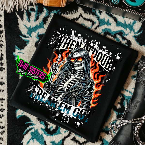 When in Doubt, Freak Them Out β Black T-Shirt or Sweatshirt or Hoodie