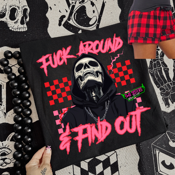 ***BUY INDIVIDUALLY***F*ck Around & Find Out Pajama Set
