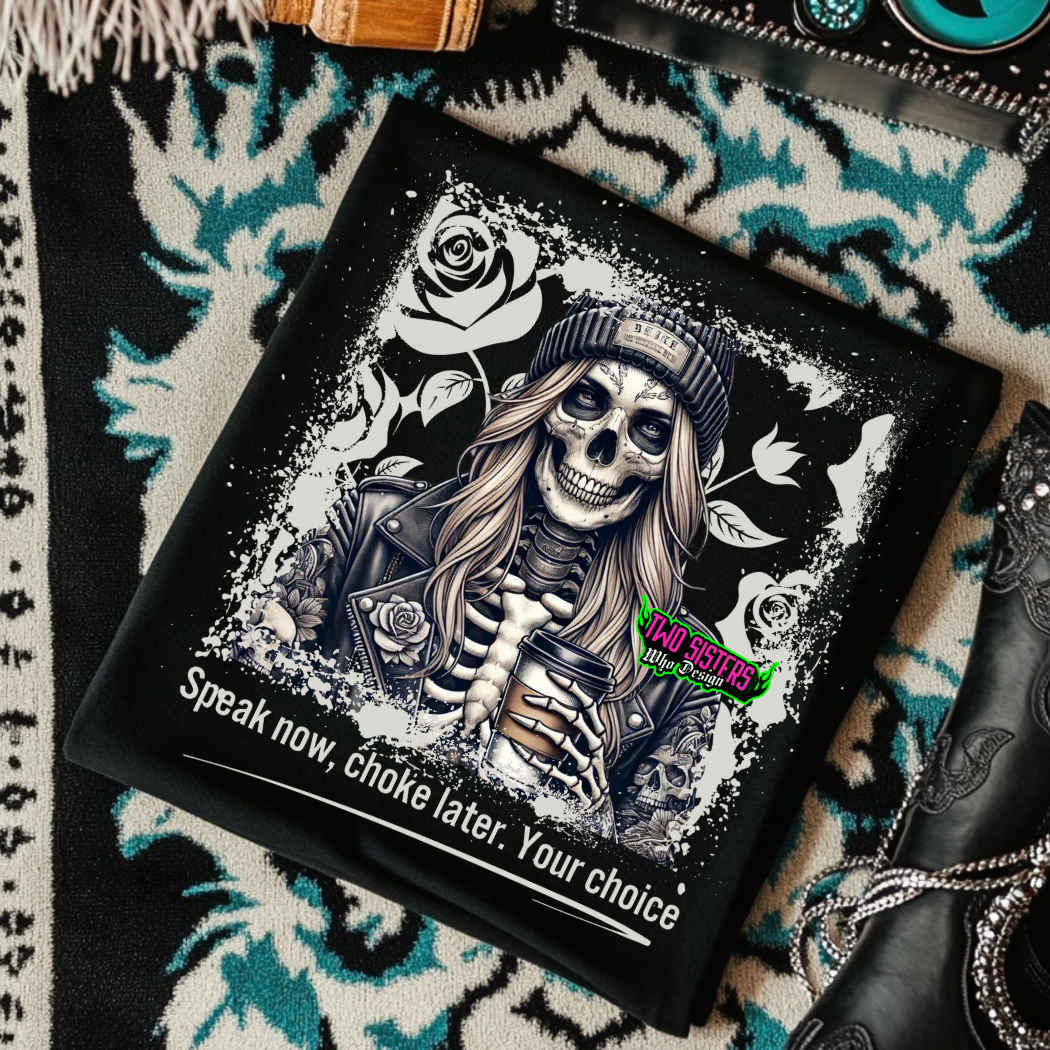 ***EXCLUSIVE***BUNDLE OF TWO: coffee fuels me + speak now, choke later