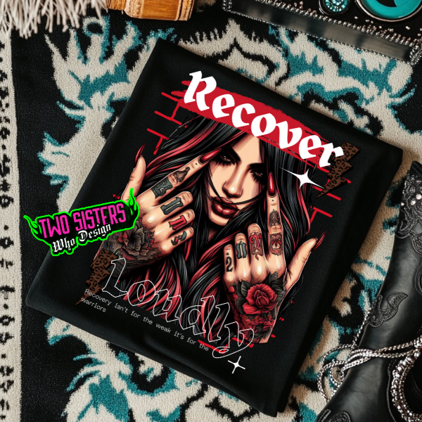 ***EXCLUSIVE***RECOVERY COLLECTION: Recover Loudly - TShirt or Sweatshirt + Shorts