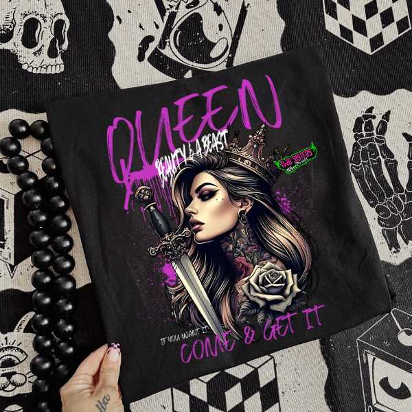 ***EXCLUSIVE*** "Queen Beauty & Beast" Graphic Tee | Hoodie | Sweatshirt