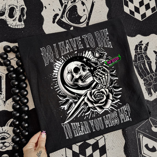 Do I Have to Die for You to Hear Me?" Tee | Hoodie | Sweatshirt