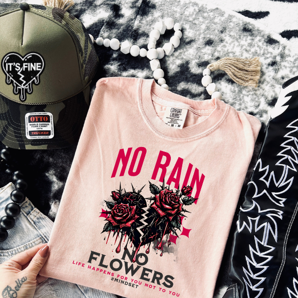 ***BUY INDIVIDUALLY***No Rain, No Flowers w/Optional Hat & Optional Shorts