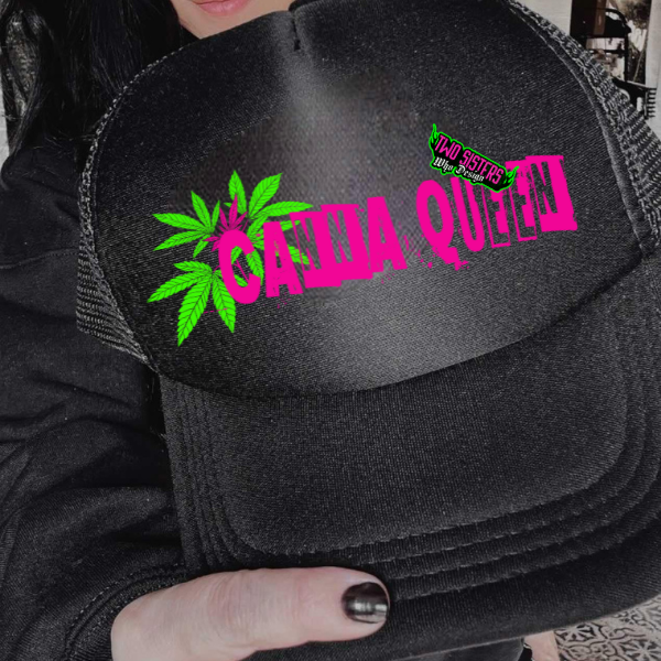 ***EXCLUSIVE***CANNABA BITCH Trucker Hat