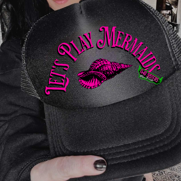 *BUY INDIVIDUALLY* Black TShirt or Cropped TShirt - Trucker Hat - Shorts