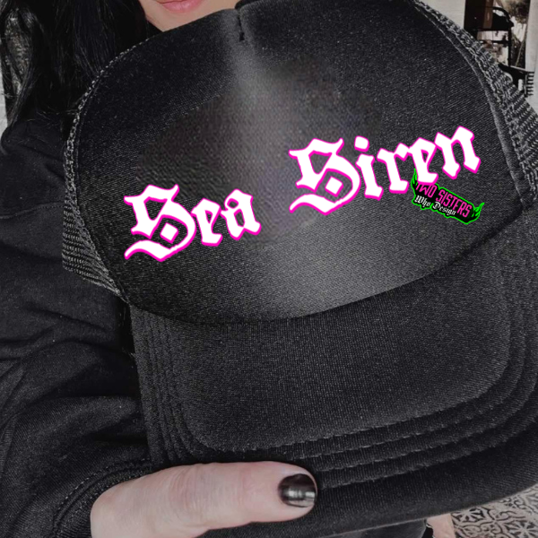 **BUY INDIVIDUALLY***EXCLUSIVE**Sea Siren, Guardian of the DeepRocker Tank or Black TShirt or Cropped TShirt - Trucker Hat - Shorts