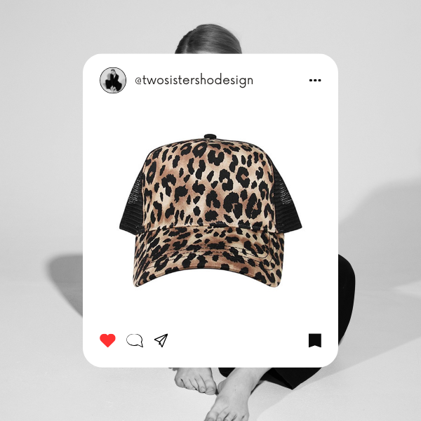 Leopard Trucker Hat