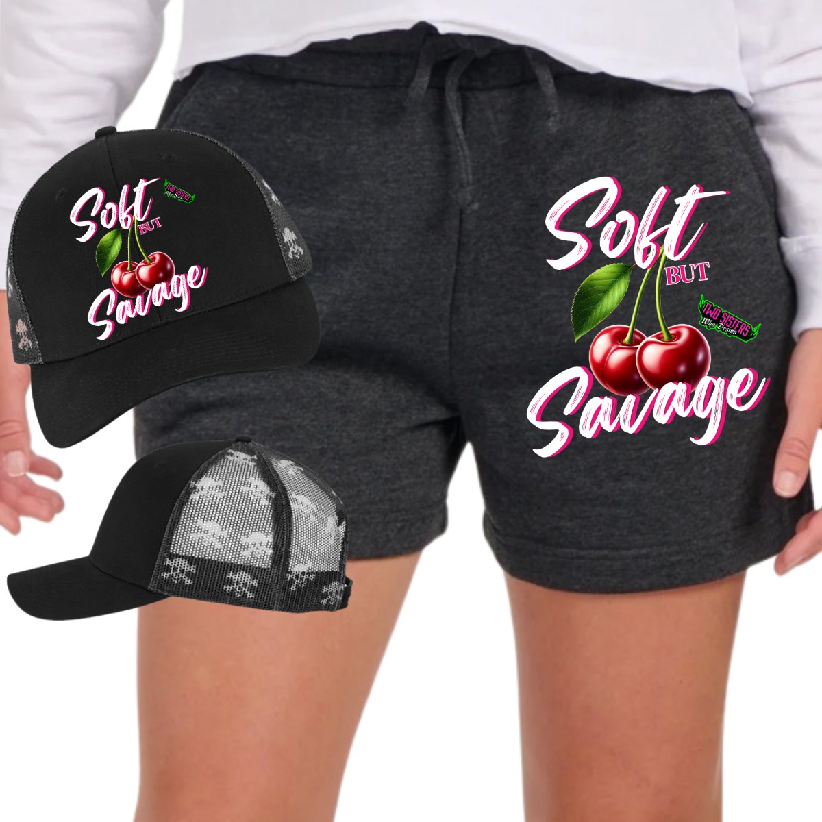 EXCLUSIVE MATCHING SET* TSHIRT, ROCKER TANK, TRUCKER HAT, & SHORTS + A SURPRISE FREEBIE