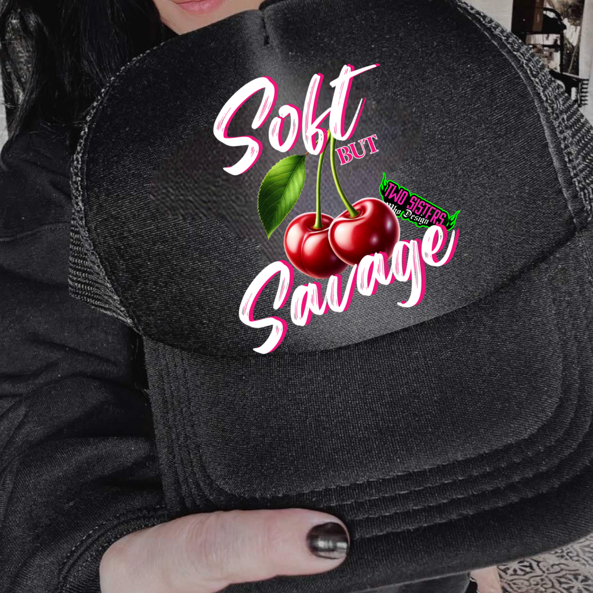 *EXCLUSIVE*She's Sweet But Psycho, She's is Right Though - Black Mineral Wash TShirt, Black Rocker Tank, Sweatshirt, Hoodie, or Zip Up Hoodie | Trucker Hat | Charcoal Shorts