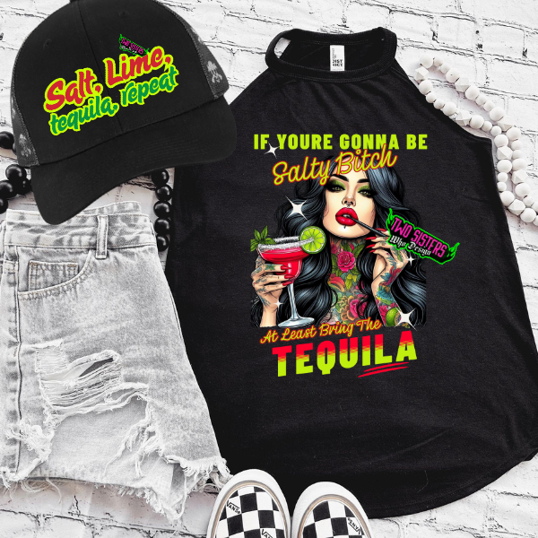 ***EXCLUSIVE**Salt, Lime, Tequila Repeat Trucker Hat