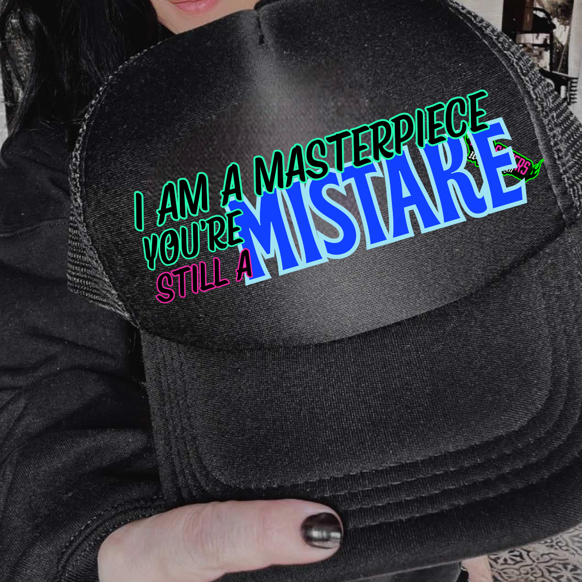*EXCLUSIVE*I Became Everything You Couldn't Handle - Black Mineral Wash TShirt, Black Rocker Tank, Sweatshirt, Hoodie, or Zip Up Hoodie + FREE TRUCKER HAT