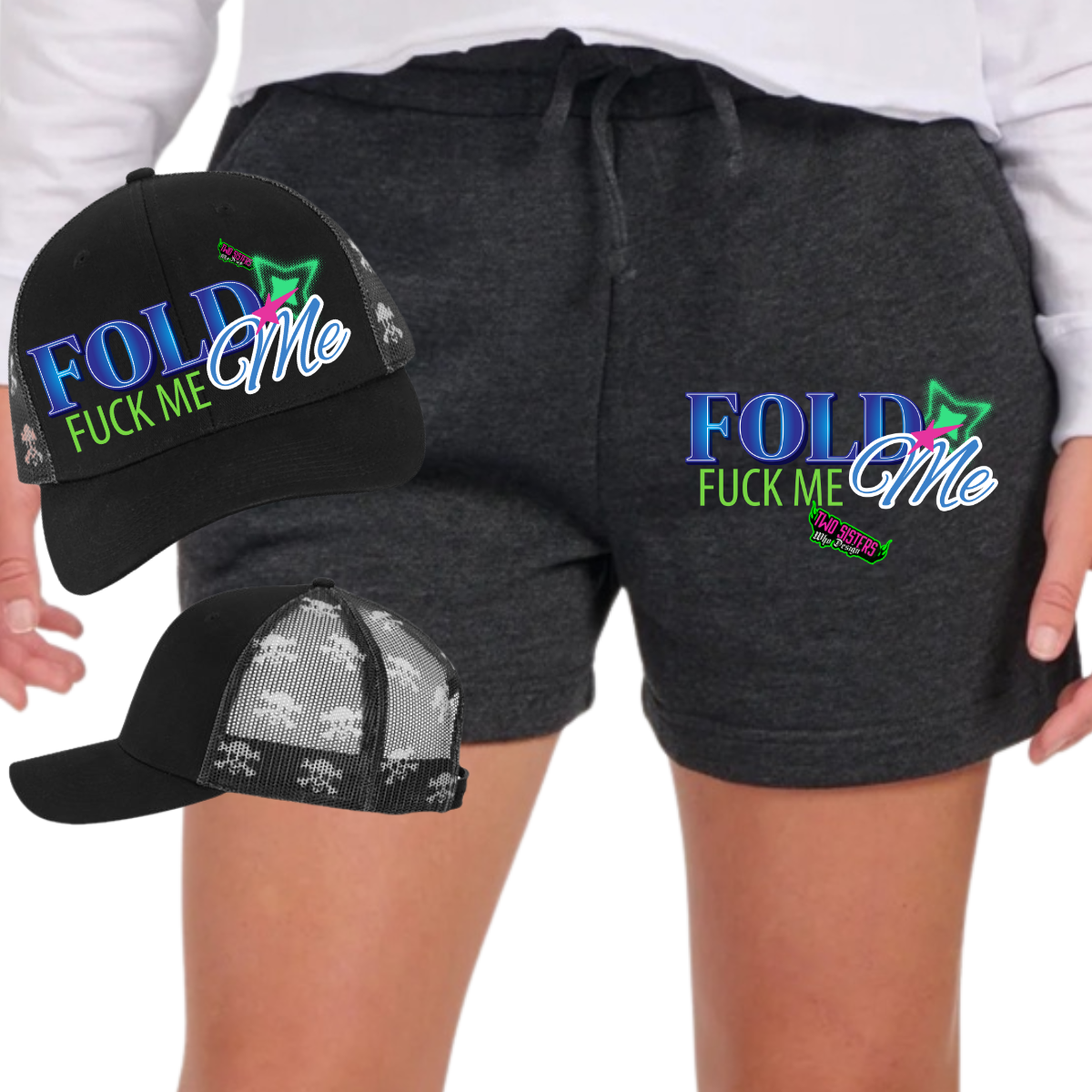 *EXCLUSIVE* Forget Netflix, Fold Me Over and Ruin Me Like a Worn-Out Smut Novel - Black Mineral Wash TShirt, Black Rocker Tank, Sweatshirt, Hoodie, or Zip Up Hoodie | Trucker Hat | Shorts