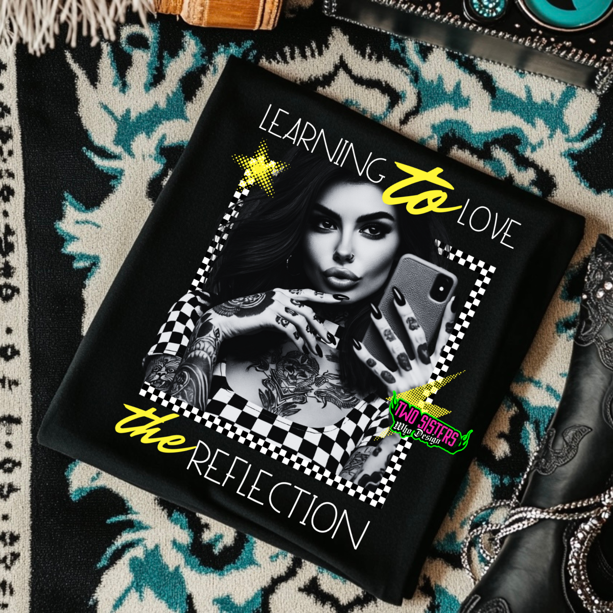 *LIMITED EDITION* Bundle of *CLEAN* FOUR Black & White with Pop of Color