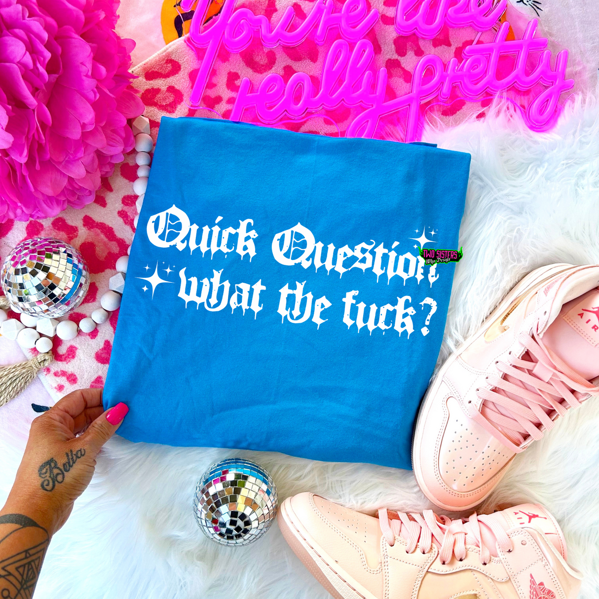 Quick Question: What the Fuck? - CC Sapphire TShirt