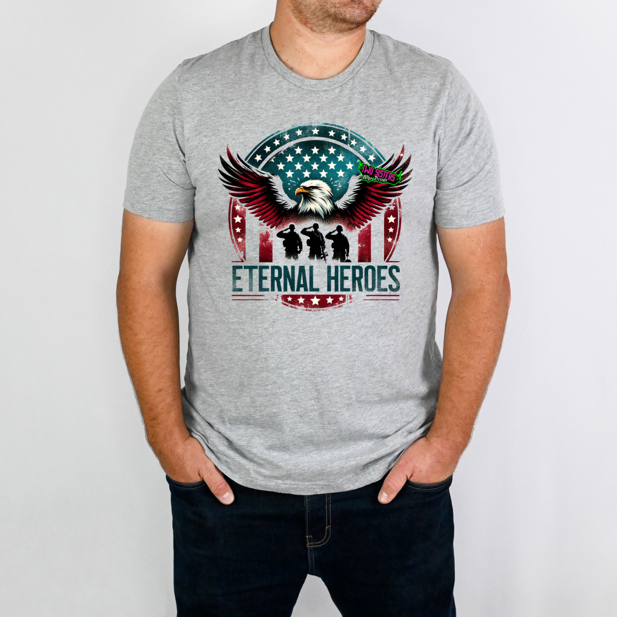 LIMITED EDITION VETERAN'S DAY: Eternal Heroes Graphic TShirt + Trucker Hat