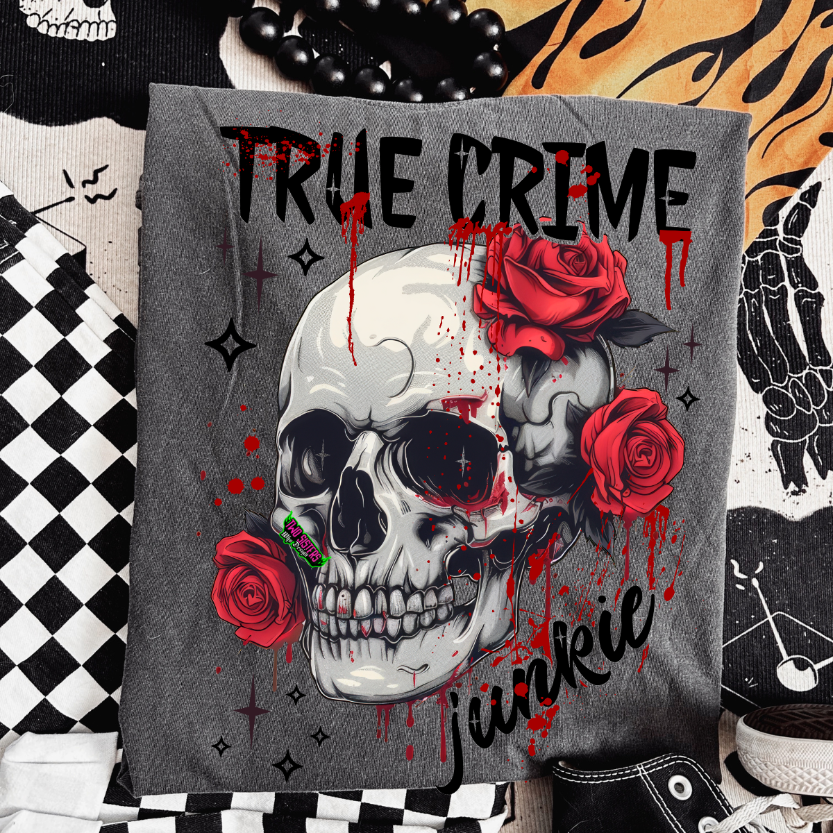 True Crime Junkie - CC Pepper TShirt