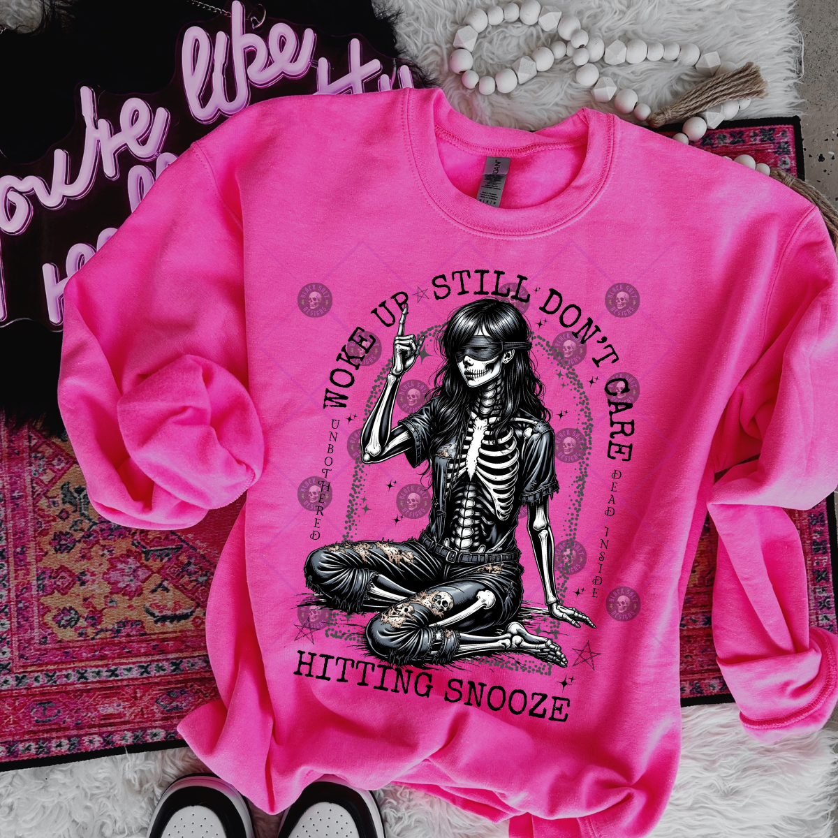 WOKE UP AND STILL DON'T CARE TShirt, Sweatshirt or Hoodie