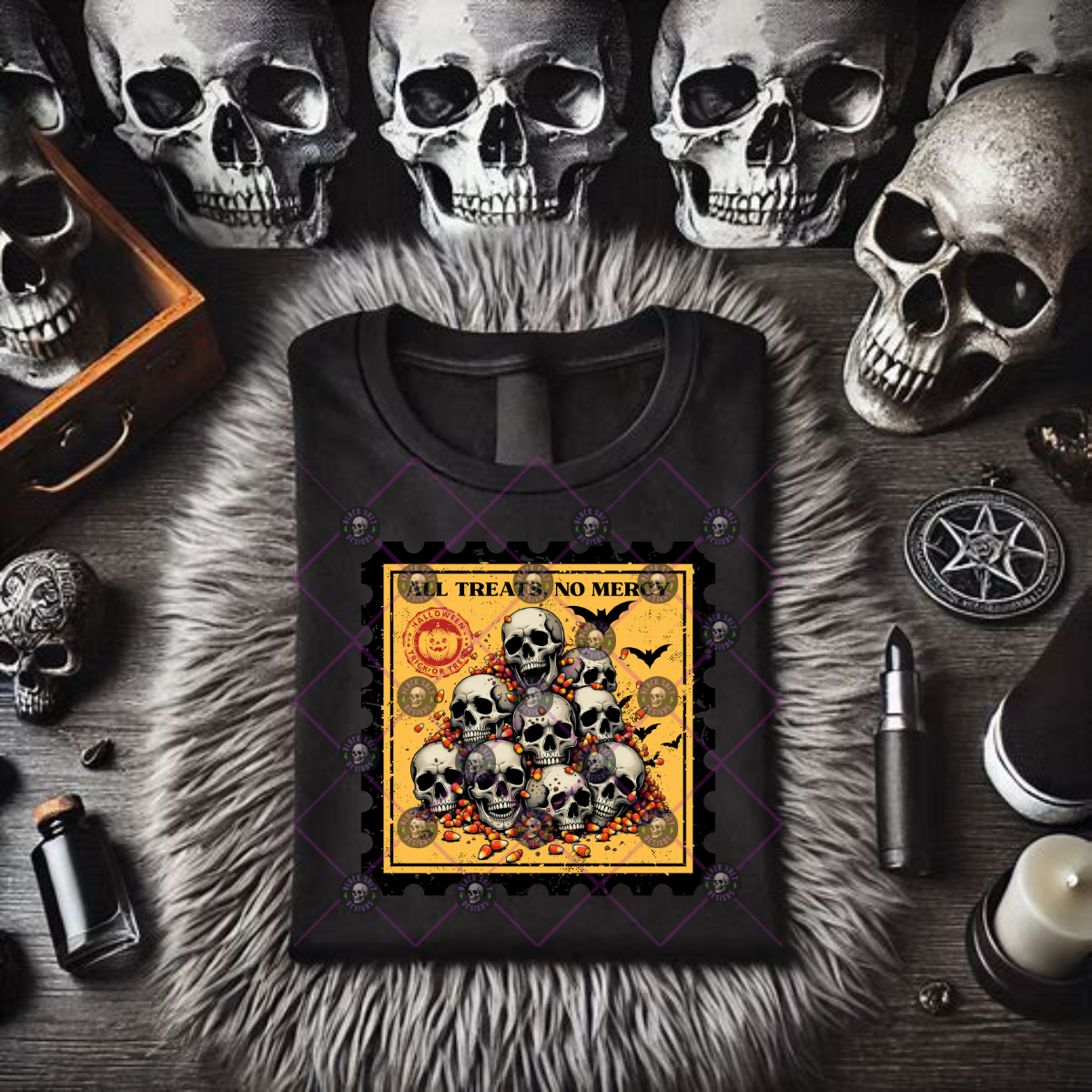 ALL TREATS NO MERCY TShirt, Sweatshirt or Hoodie