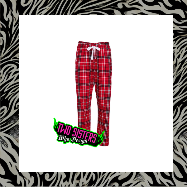 ***COMPLETE SET***Love at First Bite: MIneral Wash Sweatshirt or MIneral Wash TShirt & Red Pajamas