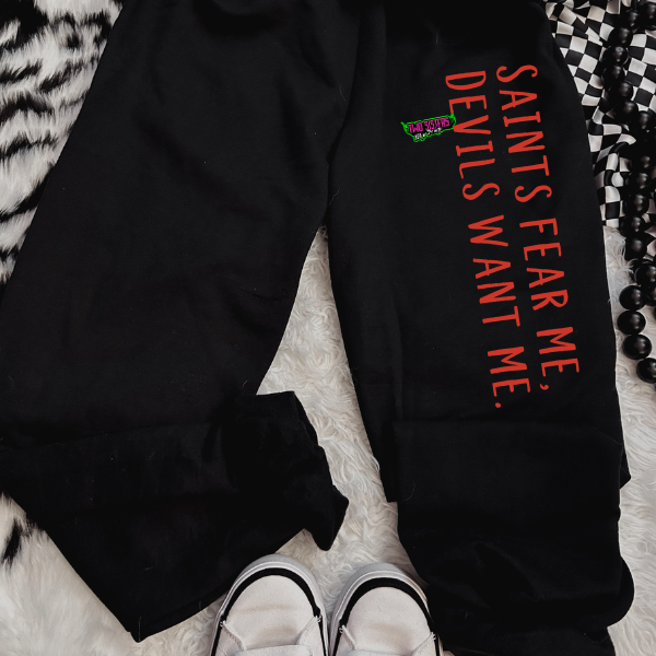 ***COMPLETE SET***Wicket Little Heathen TShirt or Sweatshirt + Sweatpants "Saints Hate Me. Devils Want Me."