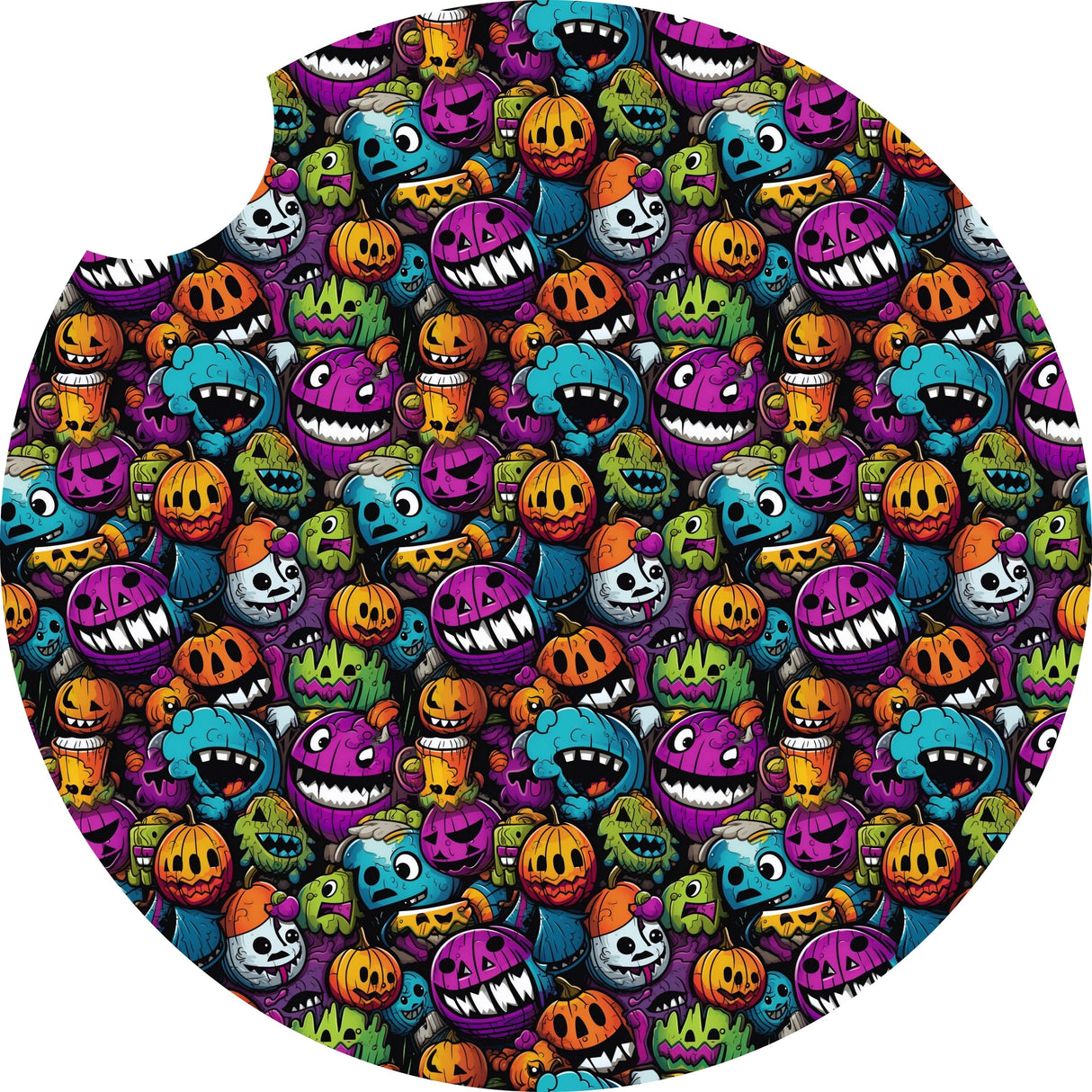 CUTE MONSTER CHARACTERS 2.75" CAR COASTER