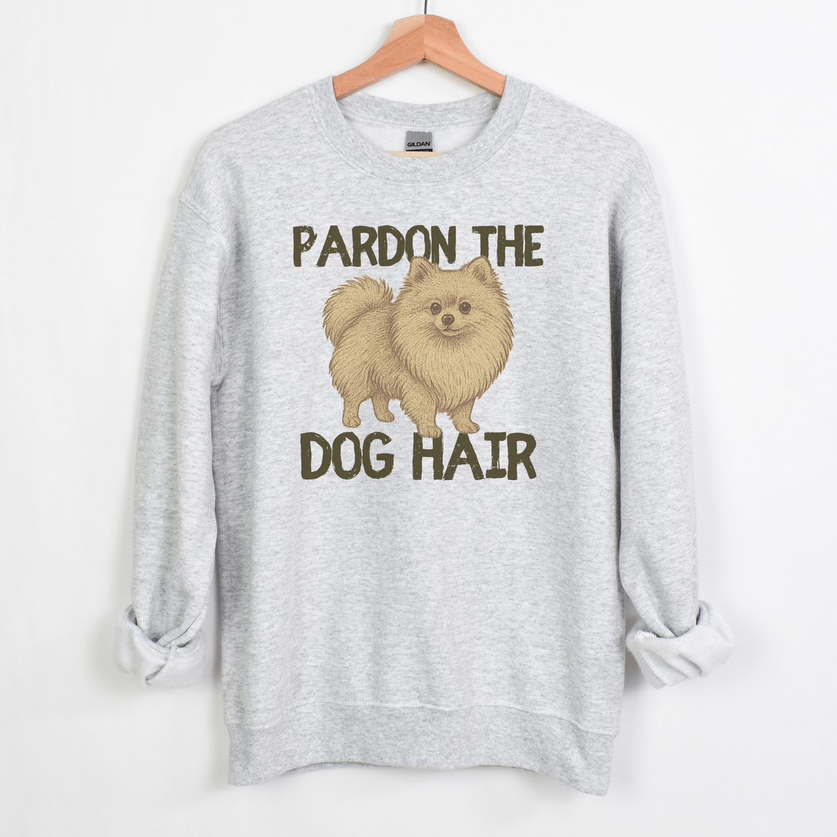 Pomeranian PARDON THE DOG HAIR