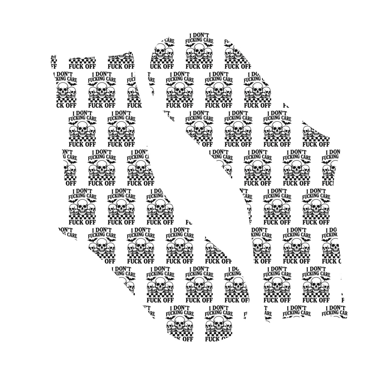 I DON'T FUCKING CARE SOCKS