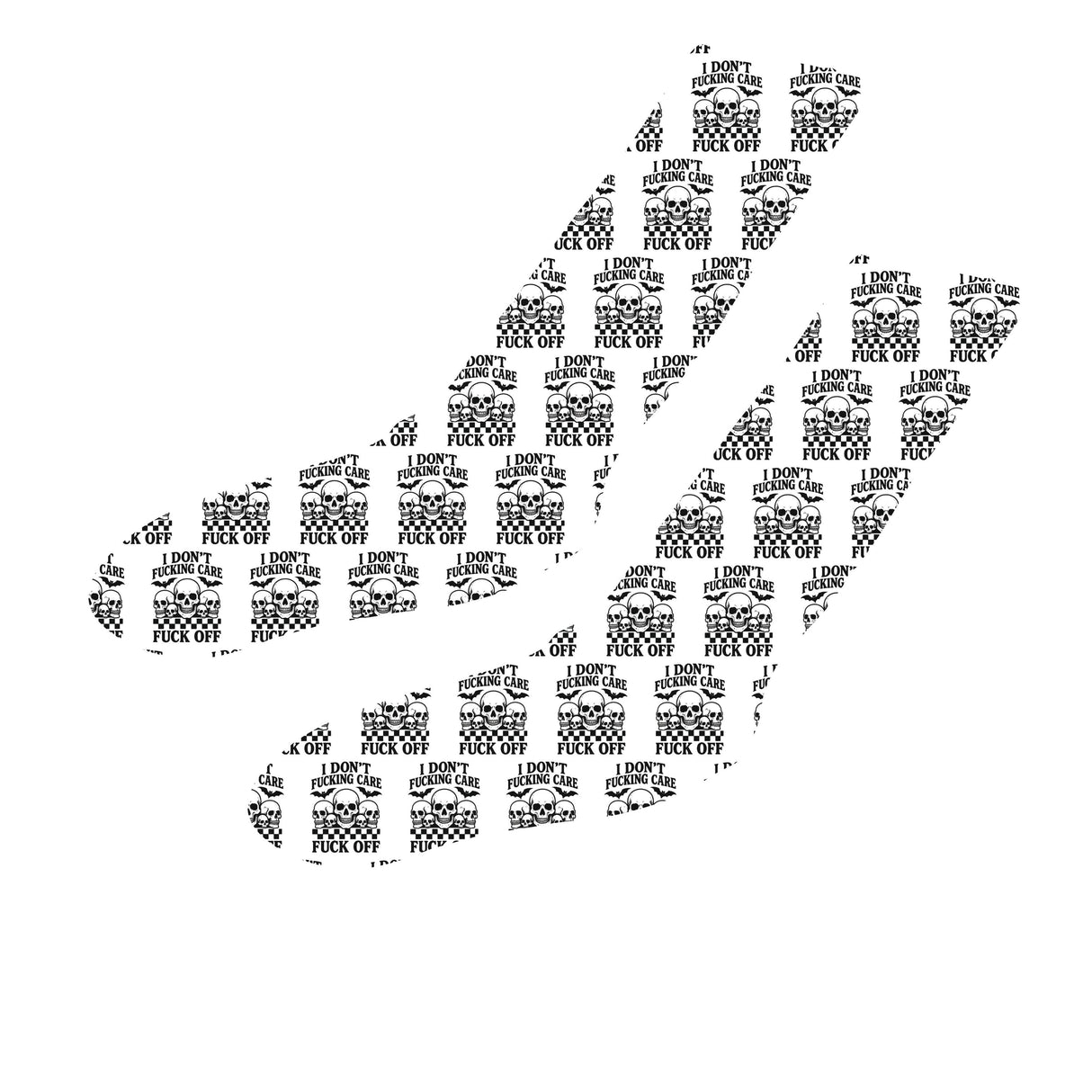 I DON'T FUCKING CARE SOCKS