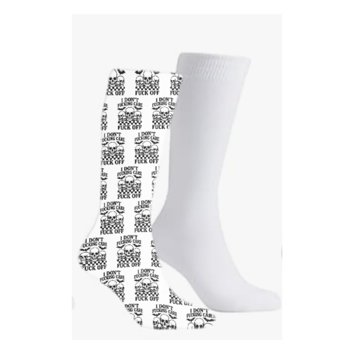 I DON'T FUCKING CARE SOCKS