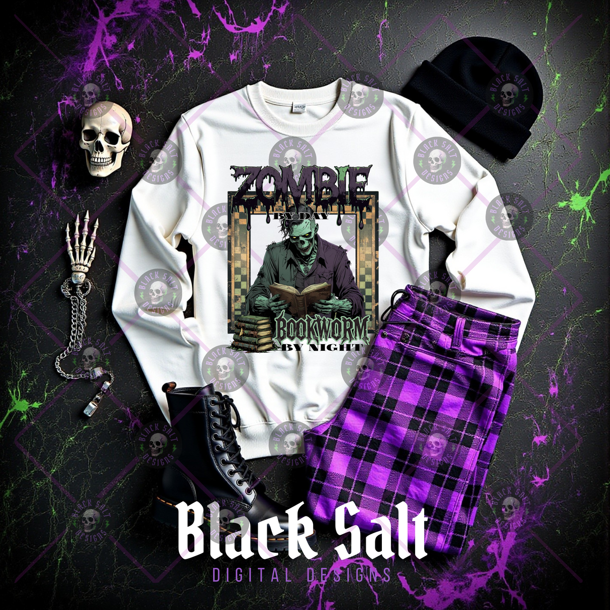 EXCLUSIVE - ZOMBIE BY DAY BOOKWORM BY NIGHT