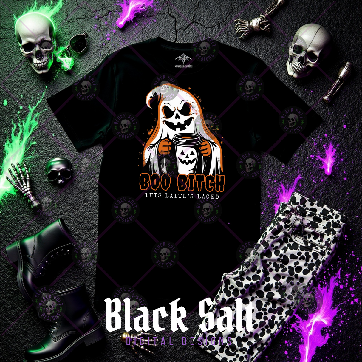 BOO BITCH THIS LATTE 'S LACED