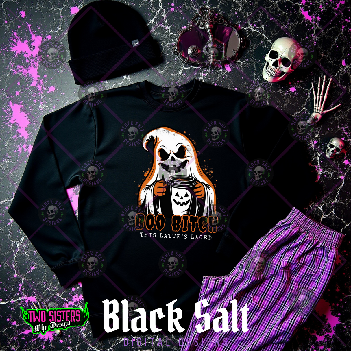 BOO BITCH THIS LATTE 'S LACED